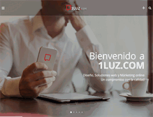 Tablet Screenshot of 1luz.com